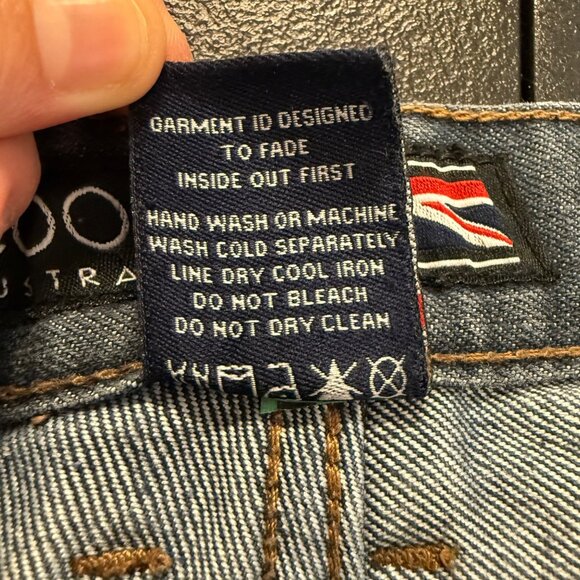 Vintage Coogi Mens Jeans Back Embroidered Pocket 36x32 Baggy Hip Hop Y2K Skater - Picture 7 of 14